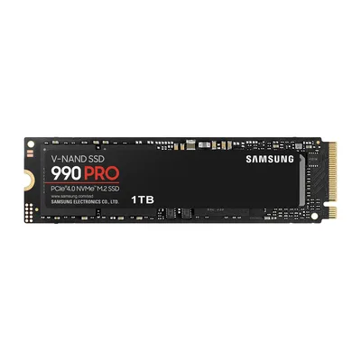 Samsung MZ-V9P1T0B/AM 990 PRO 1 TB Solid State Drive - M.2 2280 Internal - PCI Express NVMe
