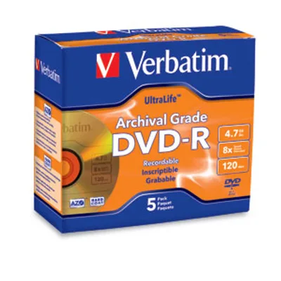 Verbatim DVD-R 4.7GB 8X 5 pc(s)