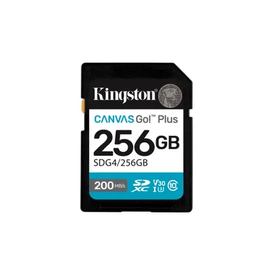 Kingston Technology Canvas Go! Plus 256 GB SDXC UHS-I Class 10