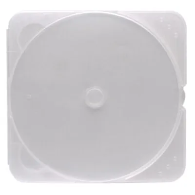 Verbatim TRIMpak Clear Cases 200pk 1 discs White