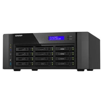 QNAP TS-h1290FX NAS Tower Ethernet LAN Black 7232P