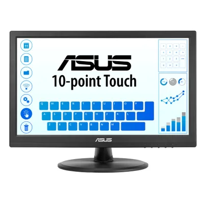 ASUS Touch VT169HE computer monitor 15.6" 1920 x 1080 pixels Full HD LED Touchscreen Tabletop Black