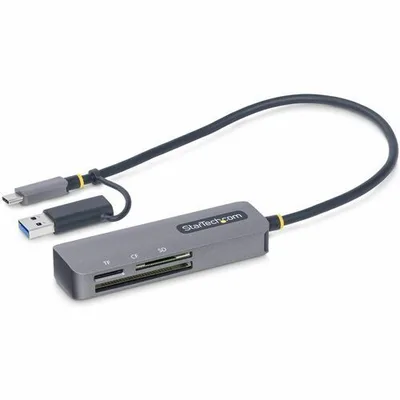StarTech.com FCREADMICRO3V2 card reader USB 3.2 Gen 1 (3.1 Gen 1) Type-C Gray