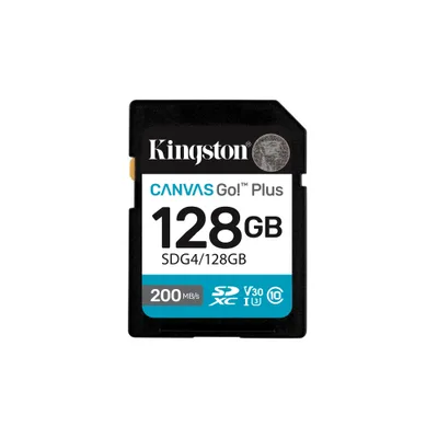 Kingston Technology Canvas Go! Plus 128 GB SDXC UHS-I Class 10