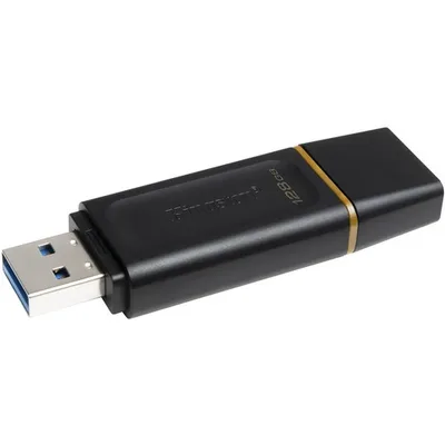 Kingston Technology DataTraveler Exodia USB flash drive 128 GB USB Type-A 3.2 Gen 1 (3.1 Gen 1) Black, Yellow