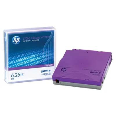 HPE C7976W LTO-6 Ultrium 6.25TB MP WORM Data Cartridge - Worm - 2.50TB