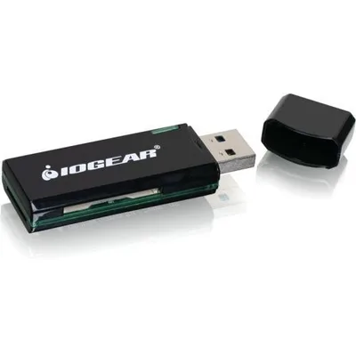 iogear GFR304SD card reader USB 3.2 Gen 1 (3.1 Gen 1) Black