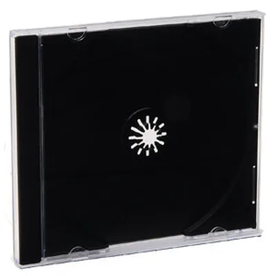 Verbatim CD/DVD Black Jewel 1 discs