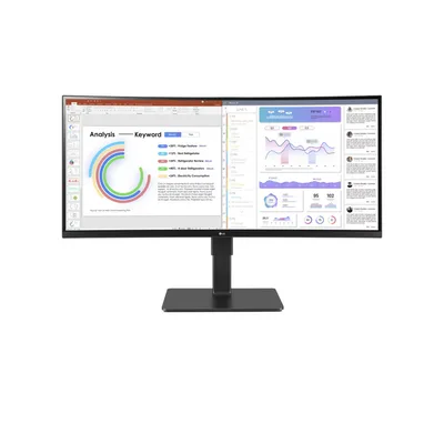LG 34BQ77QE-B UltraWide Series 34" Ultrawide WQHD Curved LCD Monitor (IPS) Technology