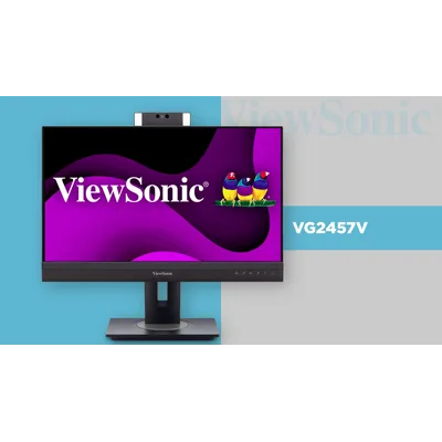 Viewsonic VG Series VG2457V computer monitor 23.8" 1920 x 1080 pixels Full HD LCD Black