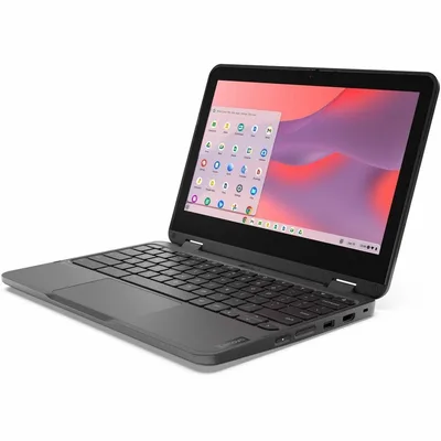 Lenovo 500e Chromebook Gen 4s 83N80001US 11.6" Touchscreen Convertible 2 in 1 Chromebook - HD - 60 Hz - Intel N-Series N250 - 8 GB - 64 GB Flash Memory