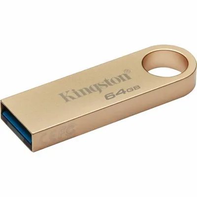 Kingston Technology DataTraveler SE9 G3 USB flash drive 64 GB USB Type-A 3.2 Gen 1 (3.1 Gen 1) Gold