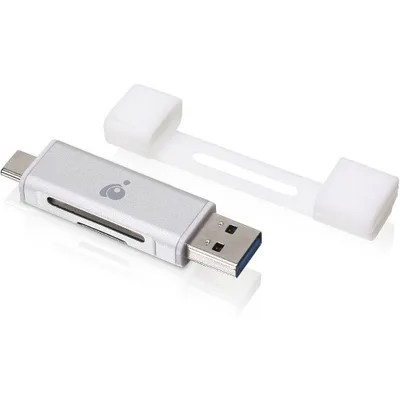 iogear GFR3C12 card reader Micro-USB White