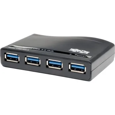 Tripp Lite U360-004-R interface hub 5000 Mbit/s Black